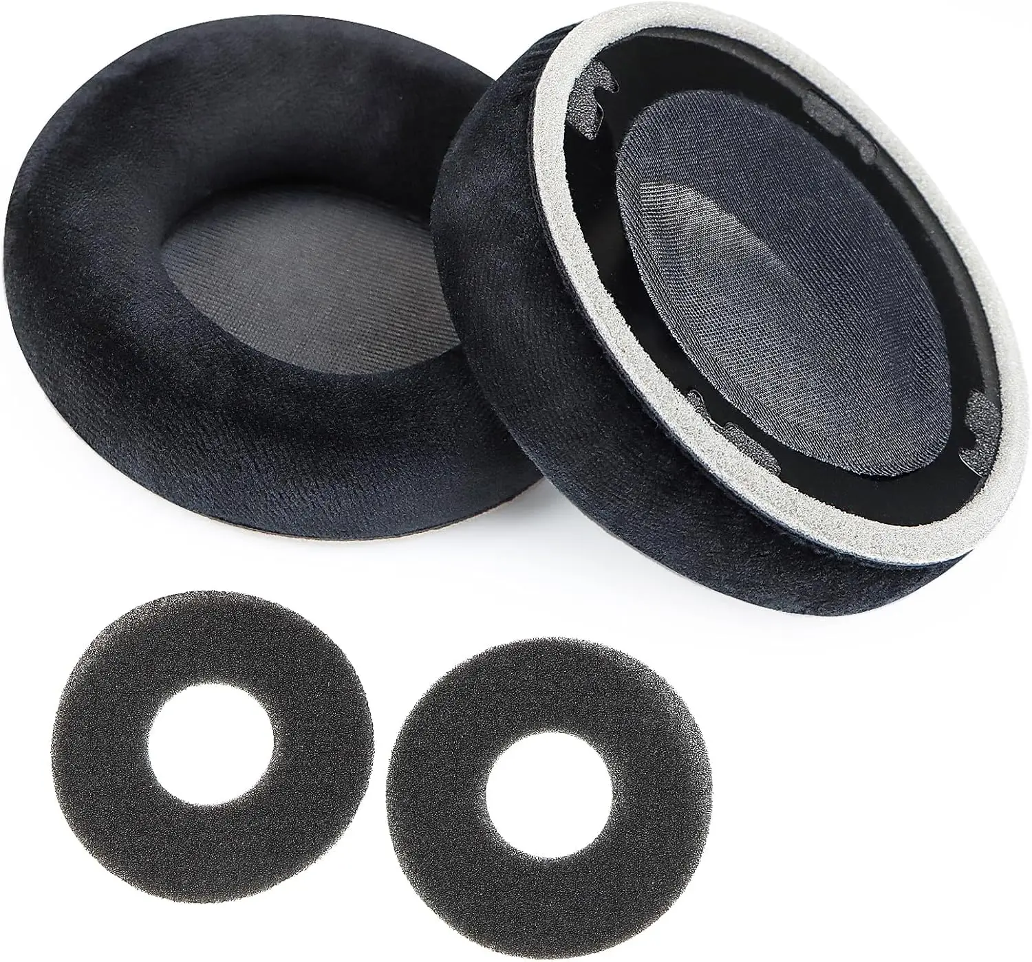 وسائد أذن بديلة AKG K701 لسماعات AKG K701، K702، Q701، Q702، K601، K612، K712، وسائد أذن مع عزل الضوضاء
