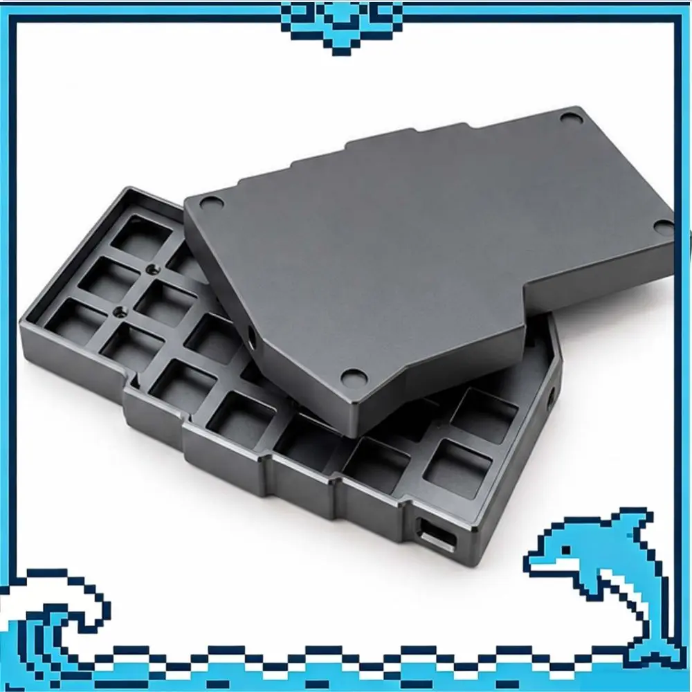 CORNE V4.1 Aluminum Alloy Split Keyboard Kit Customized CNC Anodizing Shell for Separate Mechanical Keyboard Accessories DIY