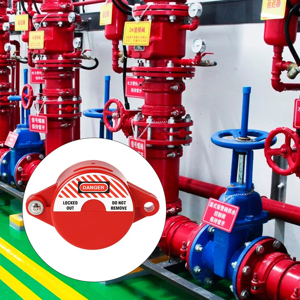 

Gate Valve Lock 1-2.5 Inch 25-64Mm For Industrial Use Impact Resistant Water Gas Propane Tank Valve Locking Device