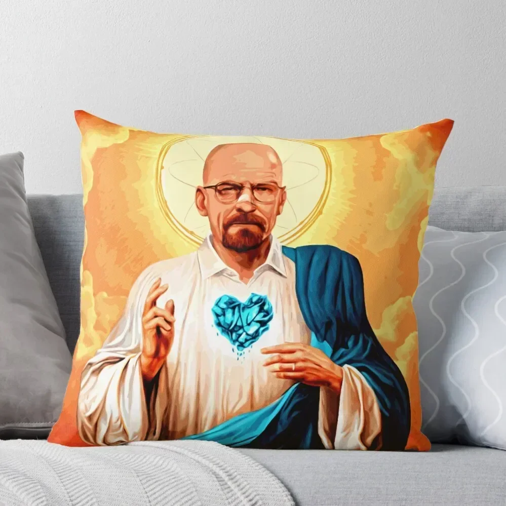 Walter White Throw Pillow christmas decorations 2025 Christmas Pillow Covers pillow