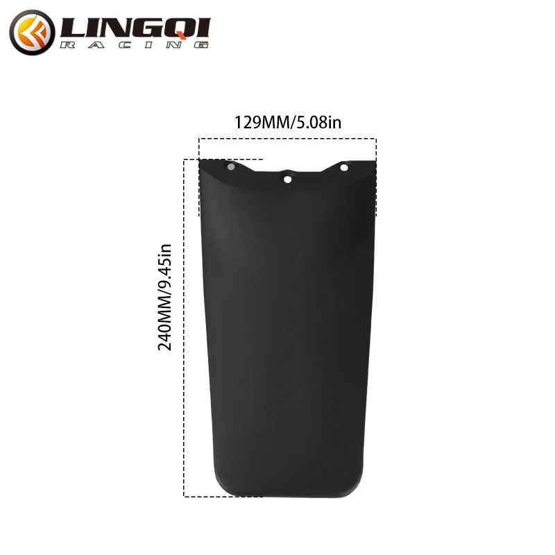 LINGQI Original Parts Rear Fender Mudguard Mud Flap Splash Guard Wheel Cover For Tuttio Soleil 01 Electric Dirt Bike E-bike