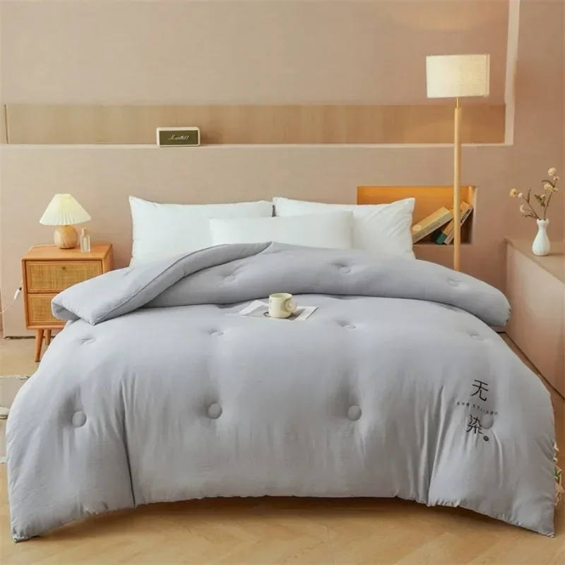 Soybean Fiber Raw Cotton Soybean Quilt Single Double Winter Quilt Core Thickened Student Dormitory Spring Autumn Summer Quilt