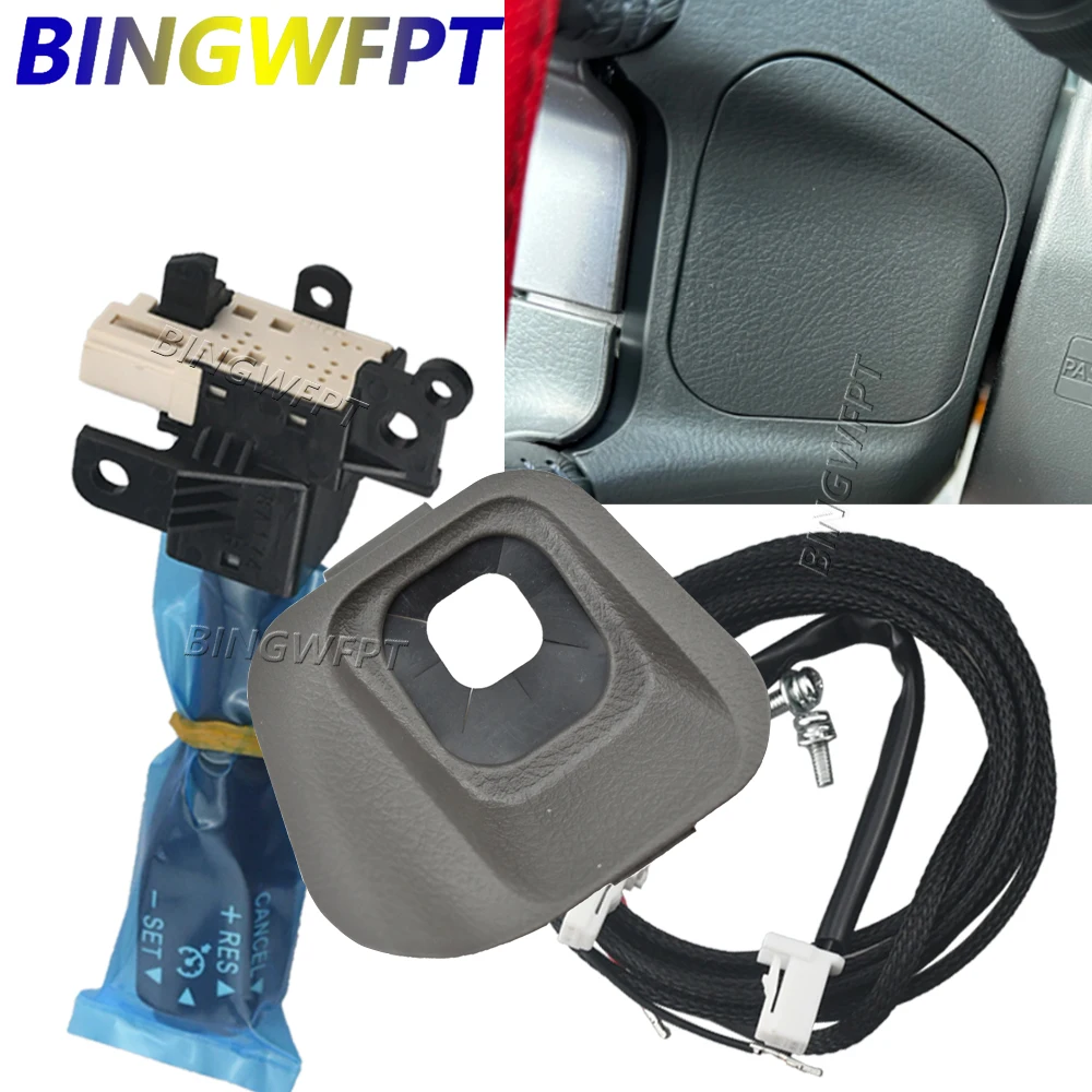 Cruise Control Switch 45186-60050-E0 Dust Cover For Land Cruiser LC200 LC76 2012-2015 45186-60050 84632-34011 84632-34017