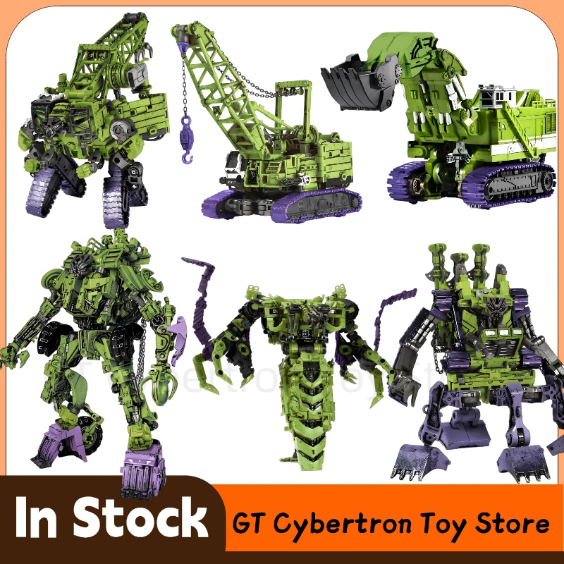 

【 In Stock NOW 】 DS-01G-07G DS Movie Edition Hercules Combination G1 Green Edition Split 8 Combination Mobile Robot Model Toy