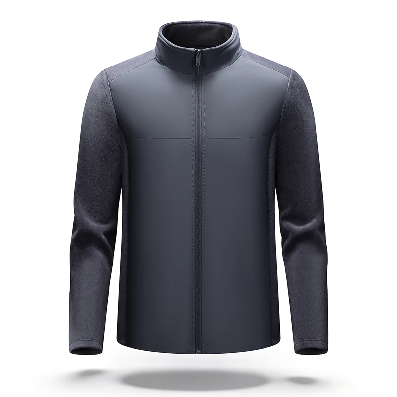 Men's Quality Duck down Stand Collar Casual Fashionable Warm Puffer Jacket Trendy Winter Outerwear for Middle-Aged And Young