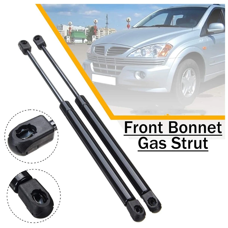 Car Front Bonnet Gas Struts Engine Cover Lift Supports Shock Struts Gas Spring Bracket For Ssangyong Kyron 7115009000