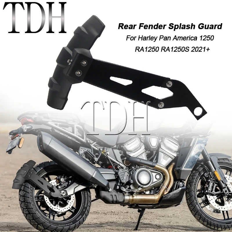 

Motorcycle Mud Guard Rear Fender Mudguard Tire Hugger Splash For Pan America 1250 RA1250 RA1250S RA 1250S 2021-2024 Accessories