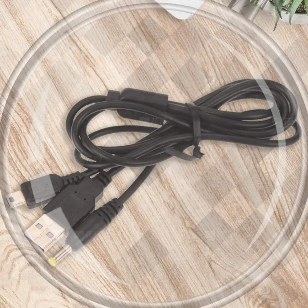 

Кабель для передачи данных 1,2 м, аксессуары для игровых консолей, кабель для зарядки и передачи данных 2-в-1, легкий, сменный, для Sony PSP 2000 3000