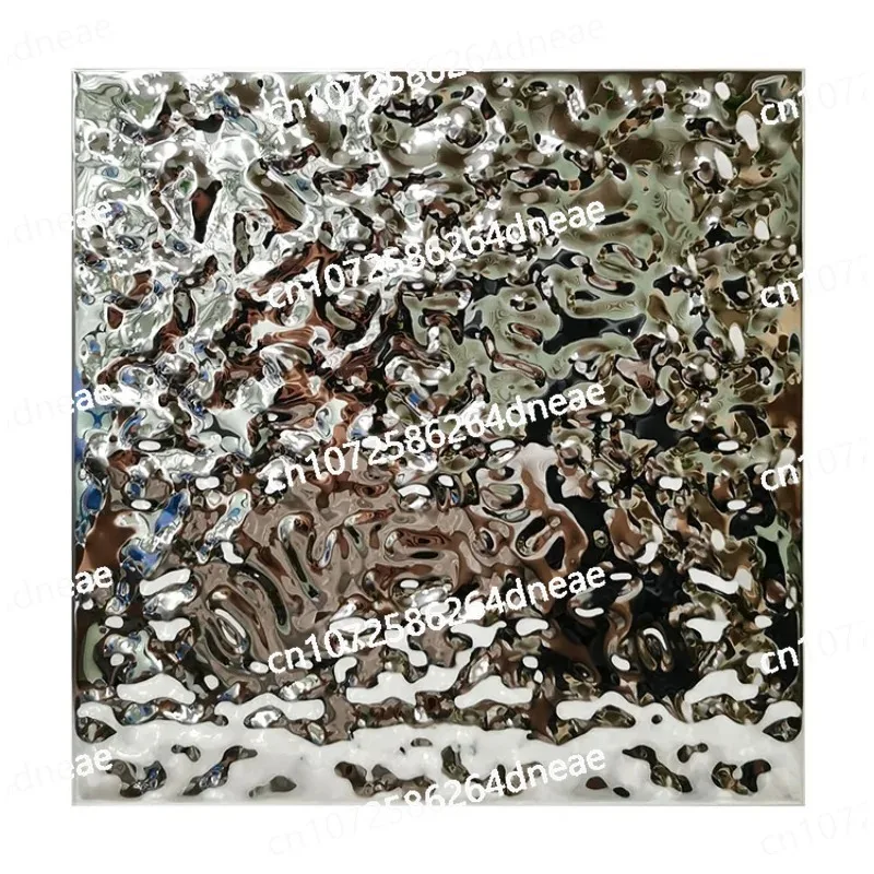 

Косынка из нержавеющей стали с водной рябью, встроенное потолочное зеркало, алюминиевая пряжка, настройка потолка