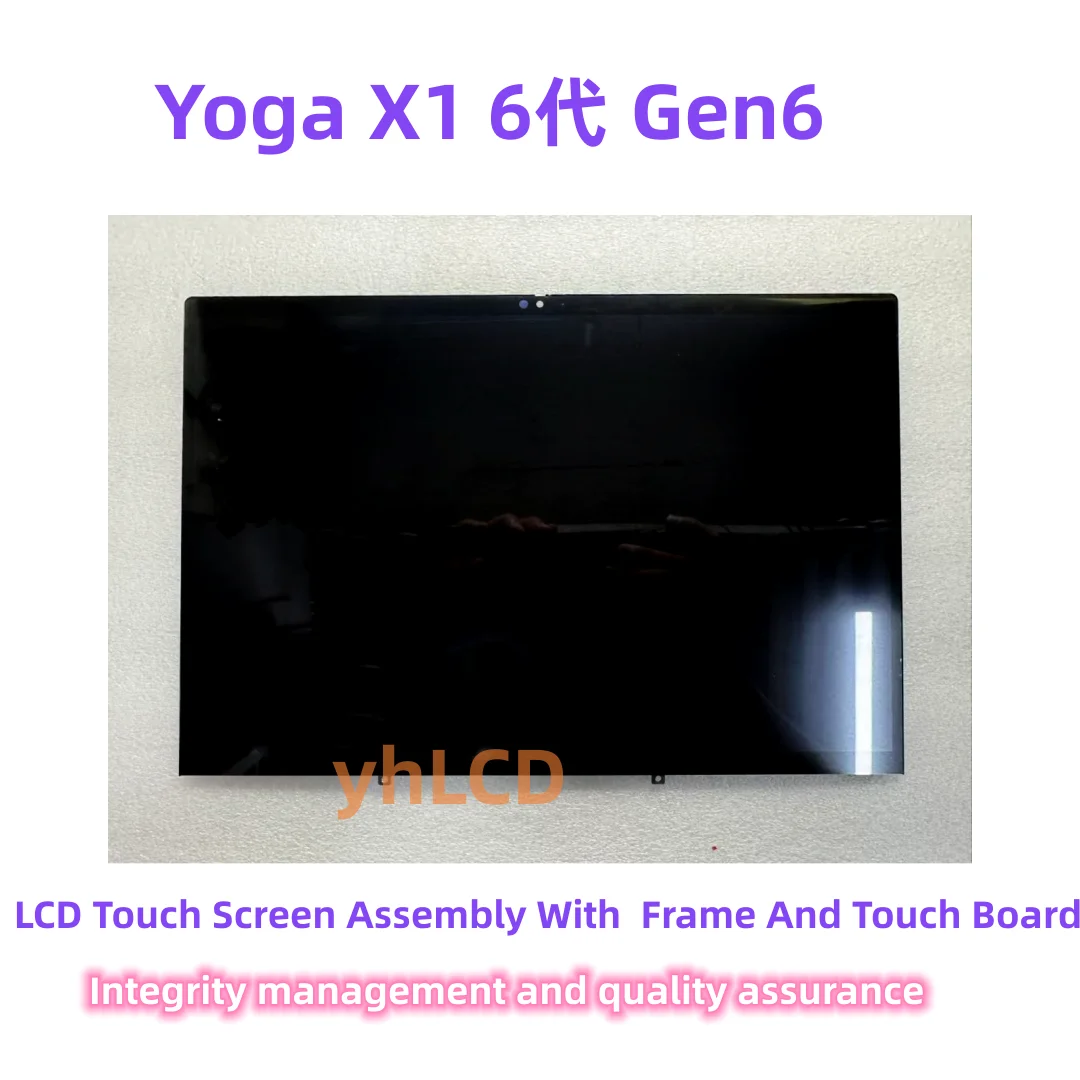 14-inch Screen Assembly for Lenovo Yoga X1 Gen6  Original Spec Touch LCD Screen Touch Laptop Repair Replacement Part