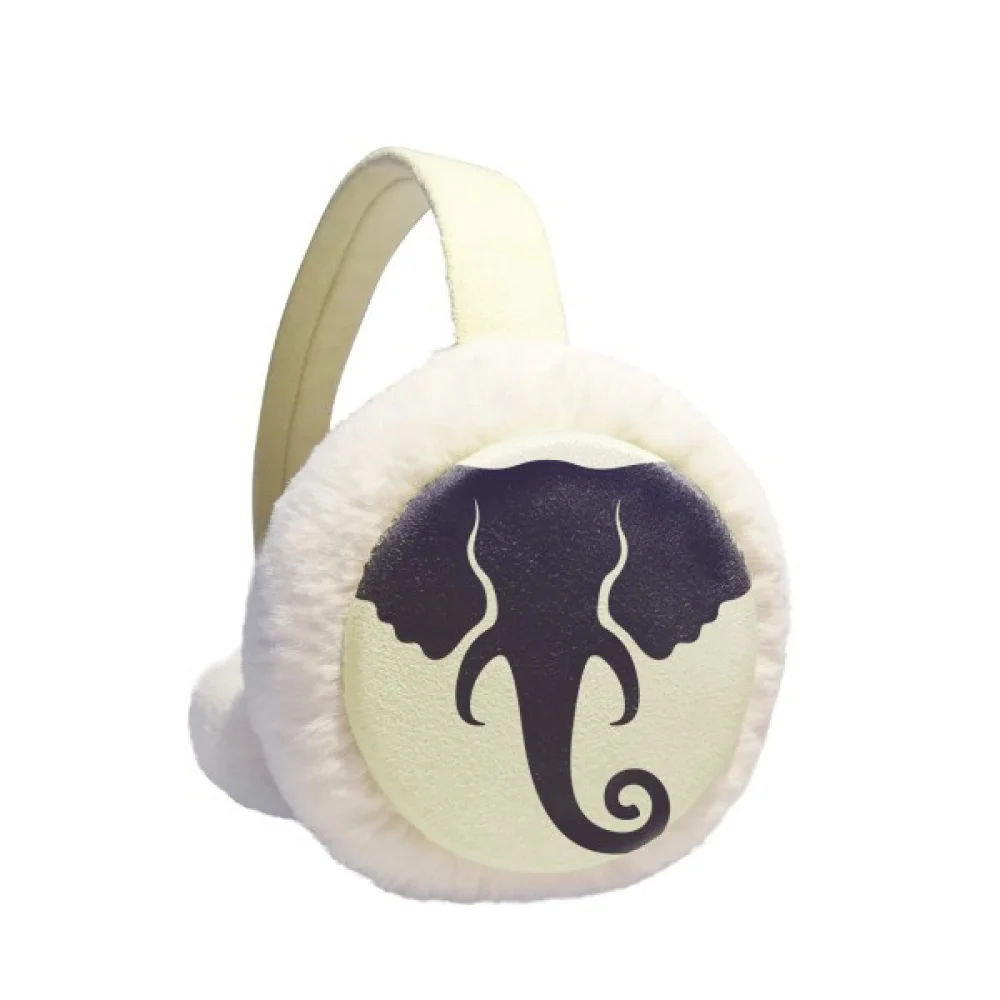 

Thailand I Love Thailand Heart Elephant Winter Ear Warmer Cable Knit Furry Fleece Earmuff Outdoor