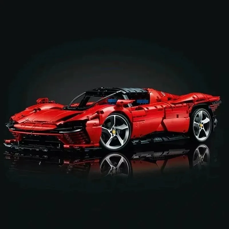 ew 3778 قطعة نموذج Daytona SP3 Supercar الفائق لبنات البناء ألعاب سيارات رياضية للأطفال هدايا عيد ميلاد صديقها متوافقة