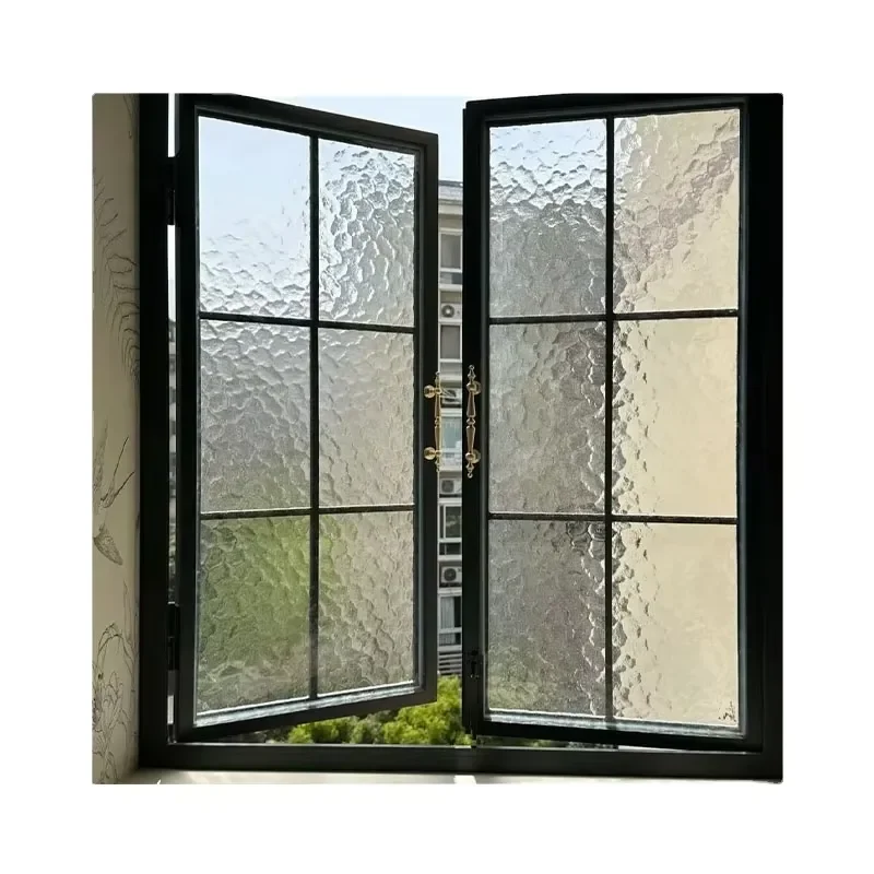 French Style Arched Aluminum Windows, Crittall Design for European Homes