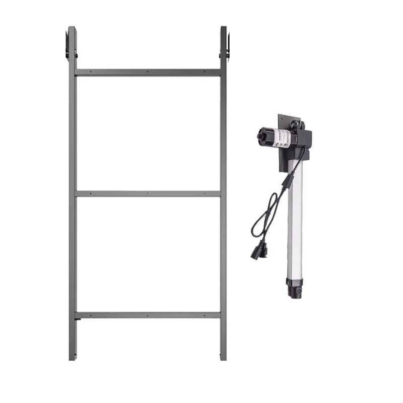 Electric hidden bottom flip wall-mounted folding dining table hardware accessories wall-mounted desk bar multi-functional suppor