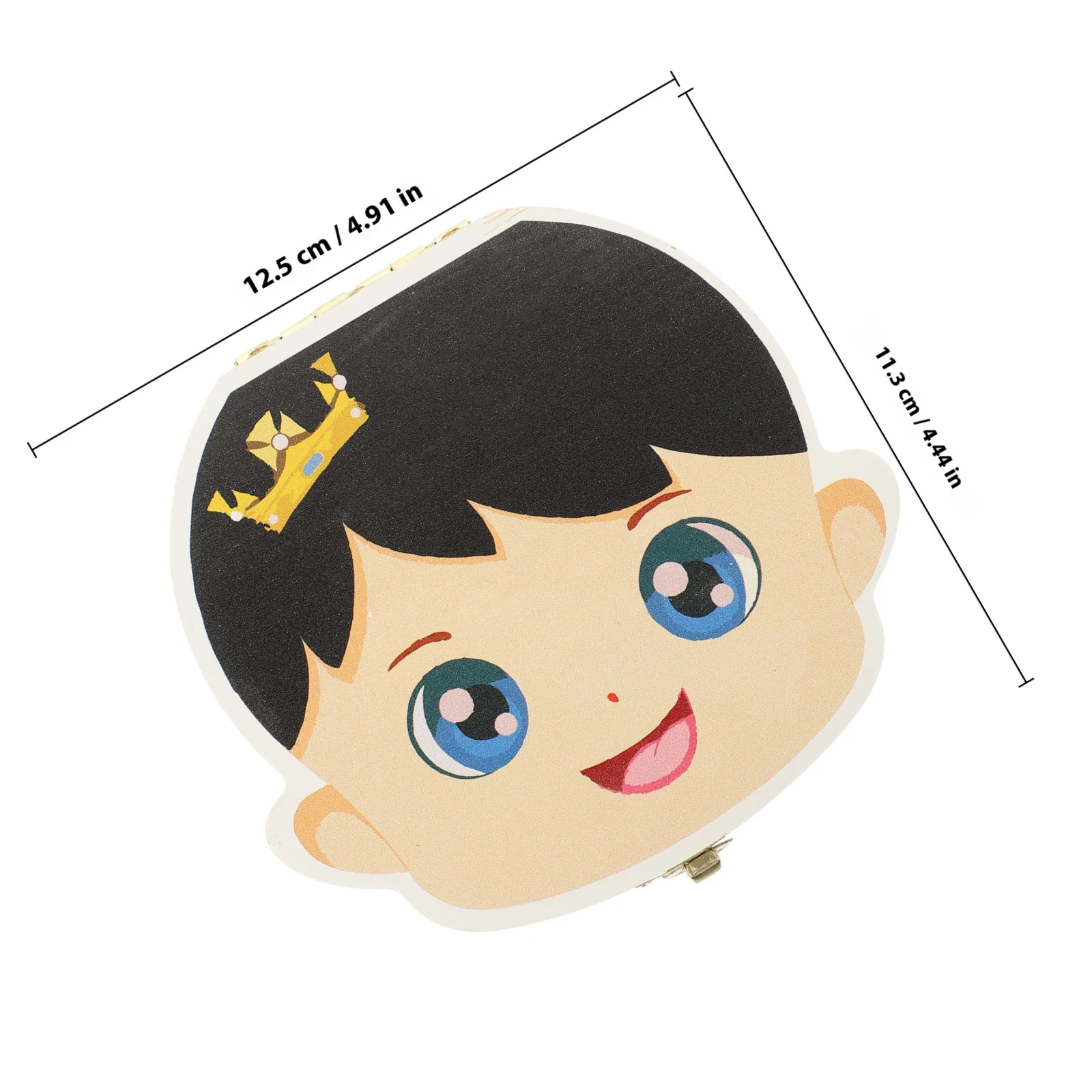 صندوق تخزين أسنان الطفل، مادة سبائك خشبية، تصميم آمن وناعم للأطفال والكبار، هدية لحديثي الولادة، حارس الذاكرة للطفولة