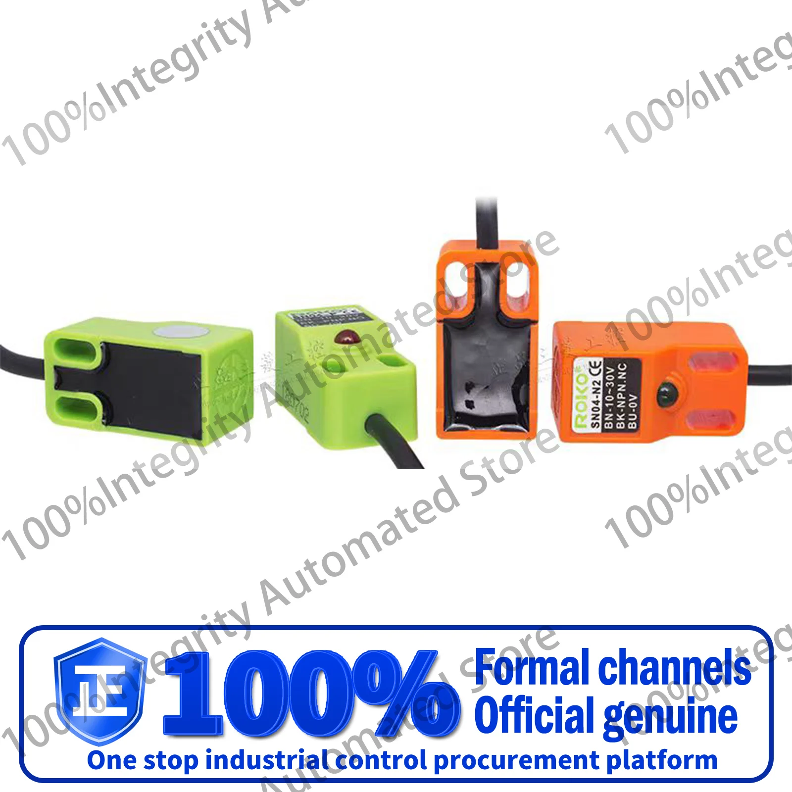 ROKO Square Induction Proximity Switch SN04-N-N2-P Three Wire NPN/PNP Sensor SN04-N  SN04-N2 SN04-P SN04-P2