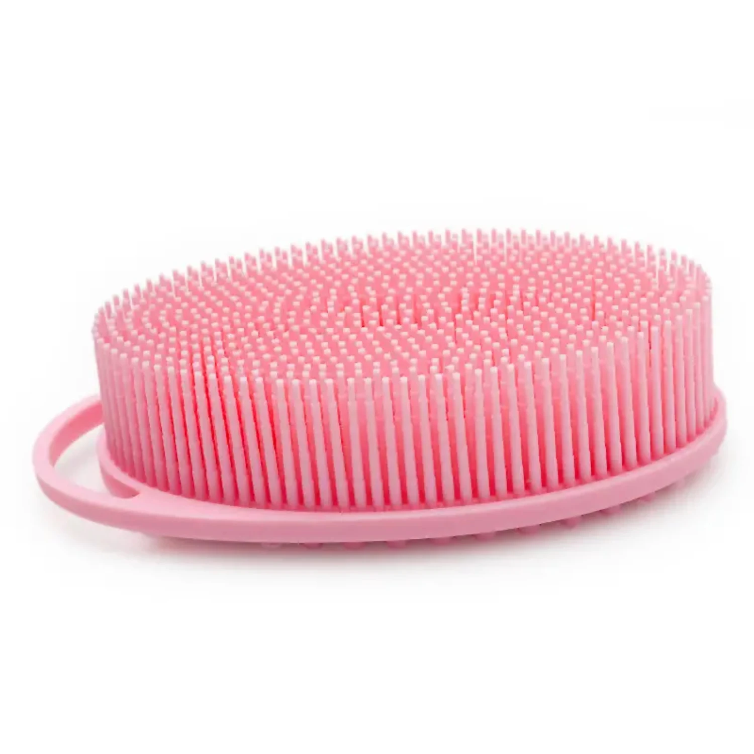 Silicone Exfoliating Bath Brush - Gentle Silicone Body Scrubber for Soft and Smooth Skin - Durable 1pc Design Body scrubber