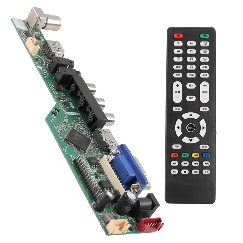 T. SK105A. 03 For LCD Controller Driver Board Mainboard For LCD TV Professional Motherboard Universal view 4