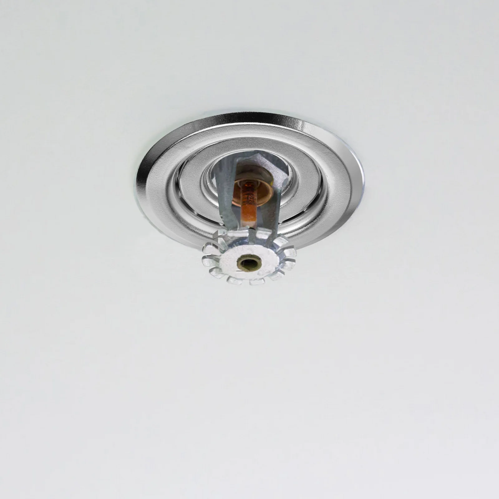 4 قطعة لوحة شعار النار 26 مللي متر ثقب داخلي غطاء راحة حلقة الكسوة للسقف الاستخدام التجاري السكني رئيس Escutcheon النار