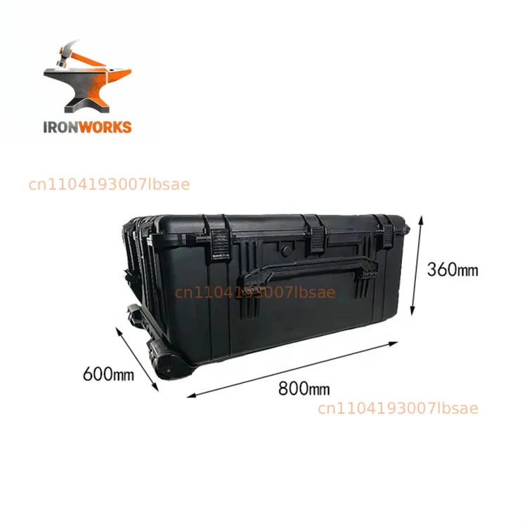 800*600*360MM DPC135 Plastic Hard Case With Roller