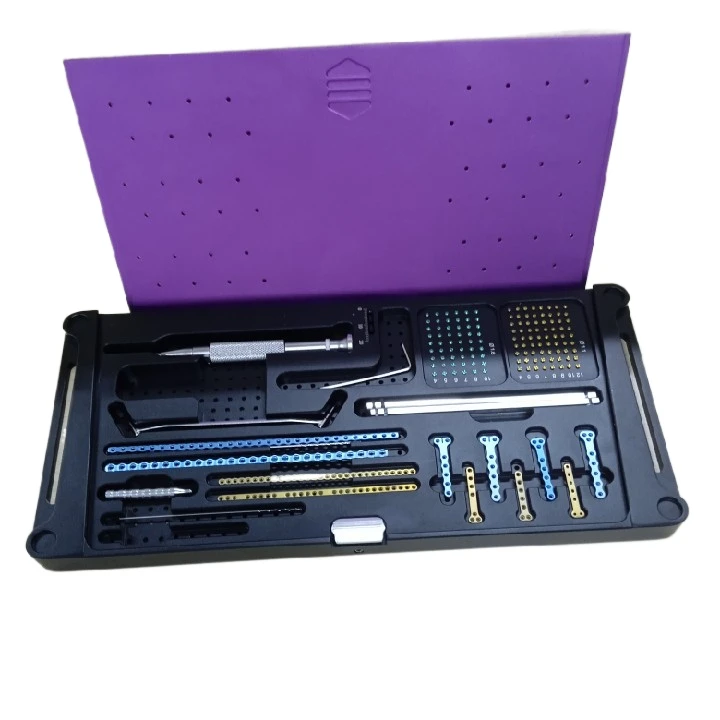 

Veterinary Orthopedic Instruments Manufacturers 1.6mm Locking Plate Instruments
