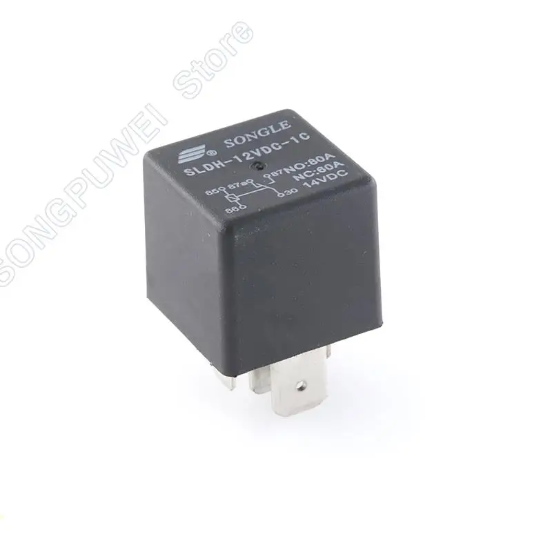 2PCS/lot SLDH Series 12V 24V DC Relays 5Pin 60A 14VDC Automobile relay PCB Type SLDH-12VDC-1C SLDH-24VDC-1C 100% Original new