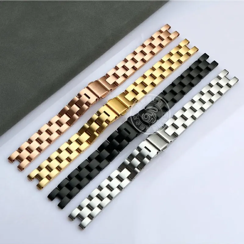 Genuine leather fashionable watch strap  for Garmin Lily series smart sports watch temperament wrist strap watch chain for women