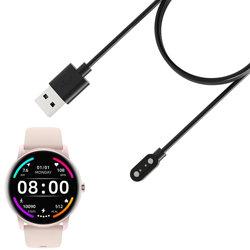 Smartwatch Dock Ladegerät Adapter USB Schnelle Lade Kabel Draht Für KW77 Armbanduhr Smart Uhr Zubehör