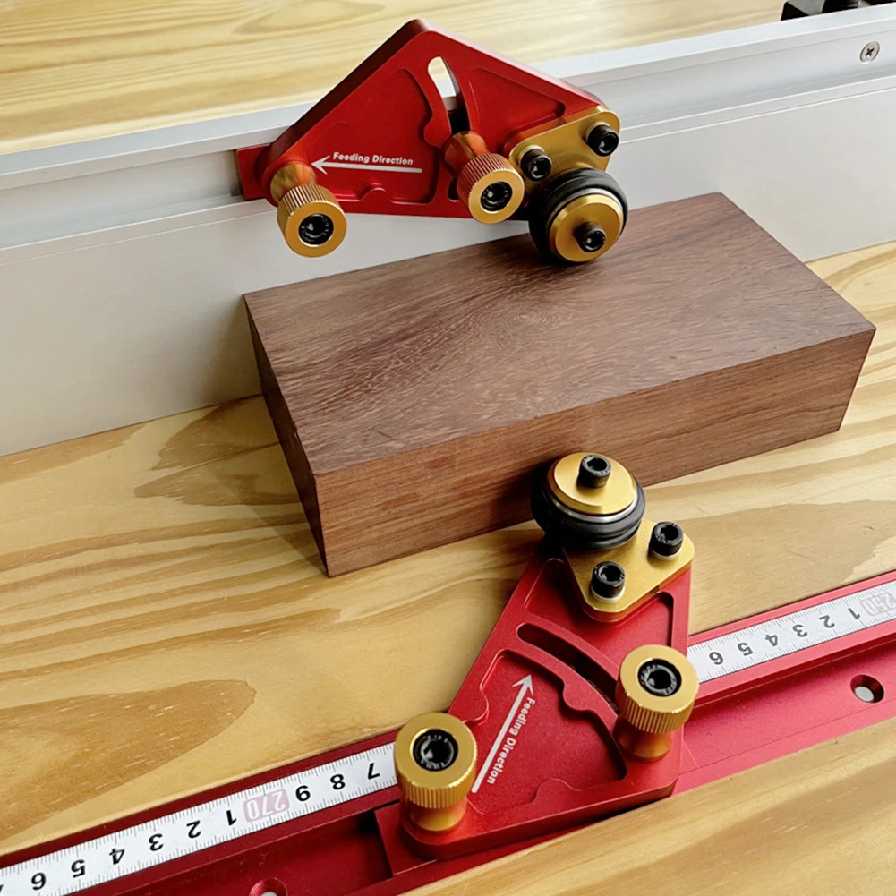 Flexible Adjustments Aluminium Feeder Profile for Woodworking Router Table Suitable for Different Workstations