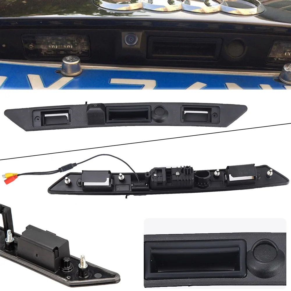 

CCD reverse Trunk handle car camera for Audi A6 A6L S6 C6 4F 4F2 4FH 4F5 Avant 2004-2011 High definition waterproof