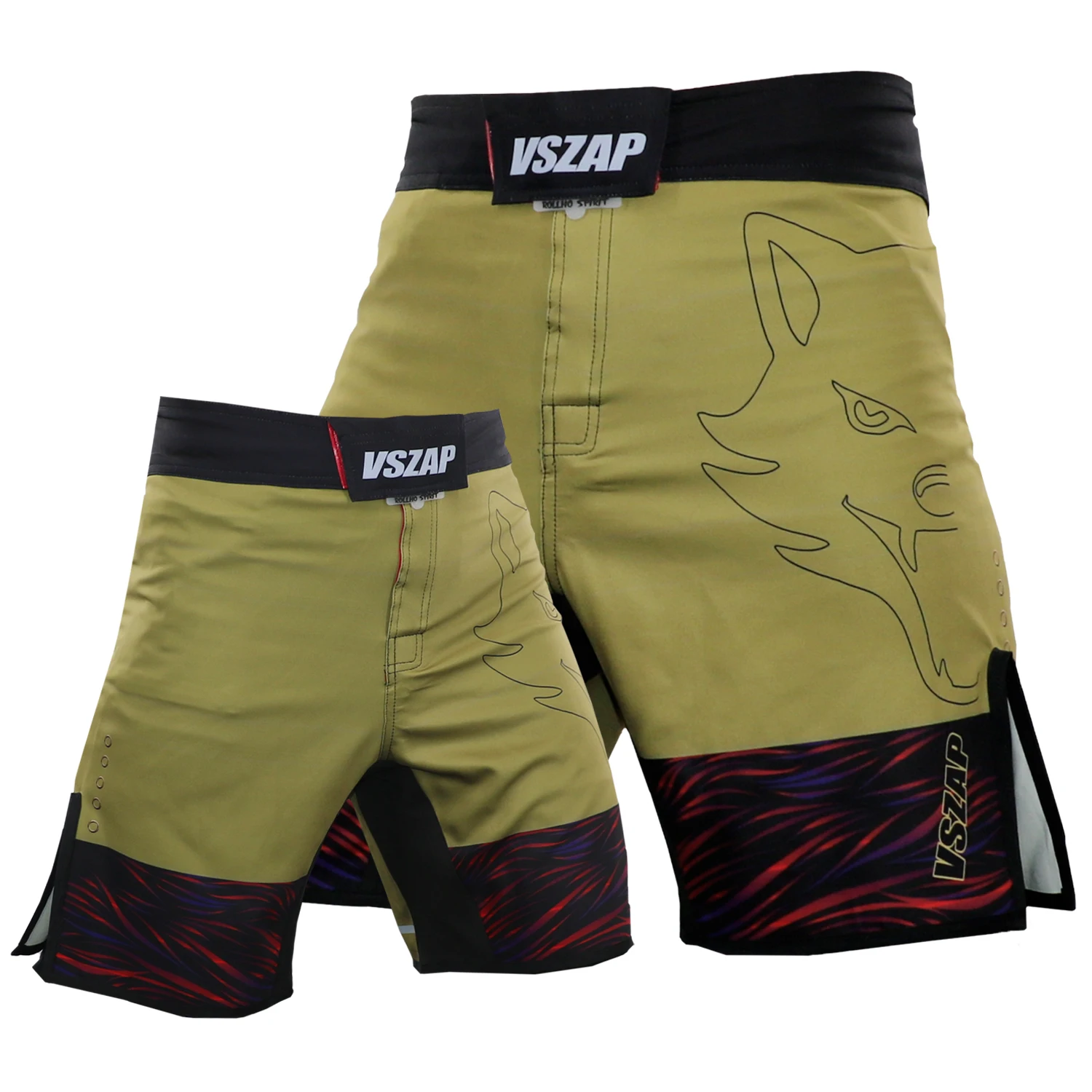 VSZAP MMA Fighting shorts fitness gym sports jujitsu Taekwondo Thai boxing shorts fighting clothes boxing pants Jiu-Jitsu