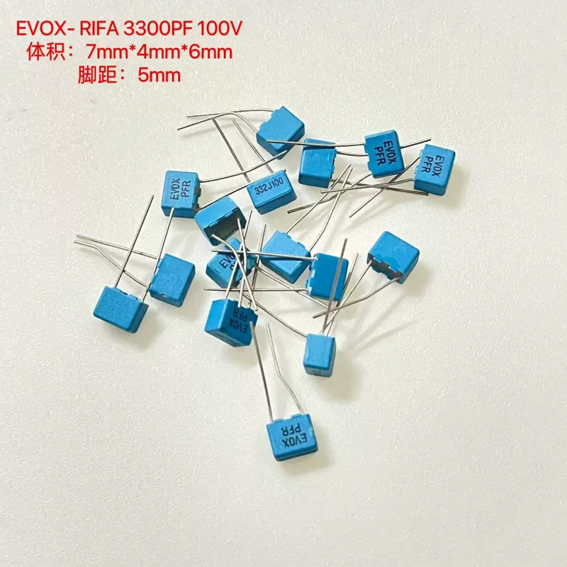 10PCS EVOX-RIFA Sweden PFR 3300PF 100V fever coupled audio infinite film capacitor