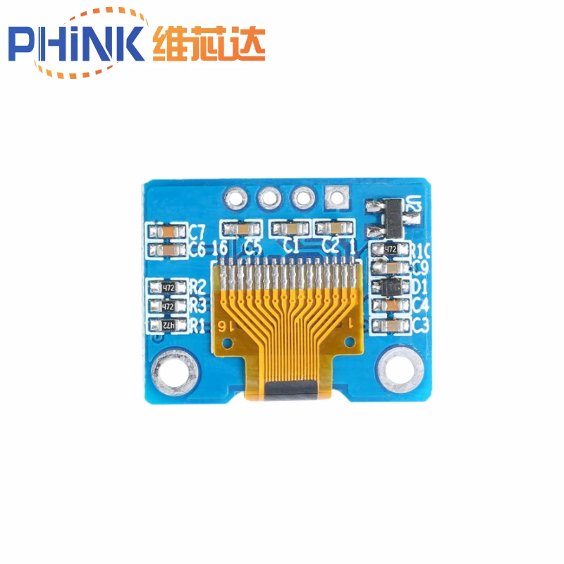 0.42” 0.42 Inch White OLED Display LCD Module 72X40 Serial Screen White Color I2C IIC/SPI Interface SSD1306 72*40