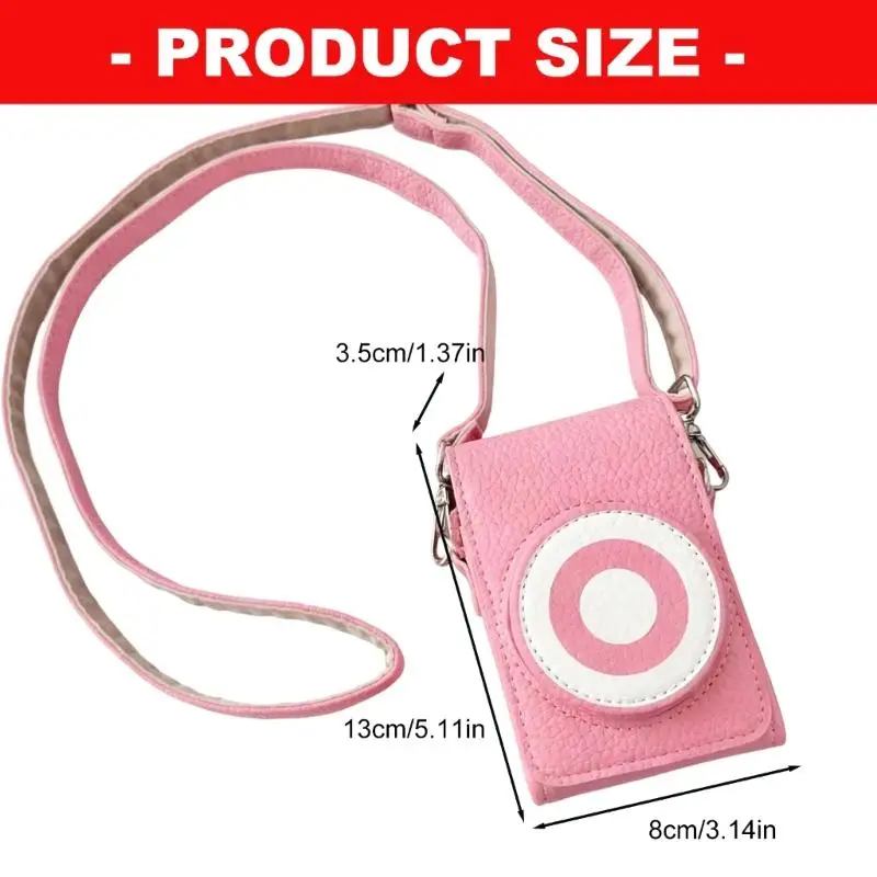 Retro Camera Bag Organiser for GR3 GR3X GR4 G7X2 G7X3 RX100 ZV1 Models Soft Inner Lining Waterproof Exterior Design D2RC