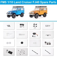 FMS 1/10 Land Cruiser FJ40 Remote Control Climbing Vehicle Spare Parts Wiper Seat Set Bumper