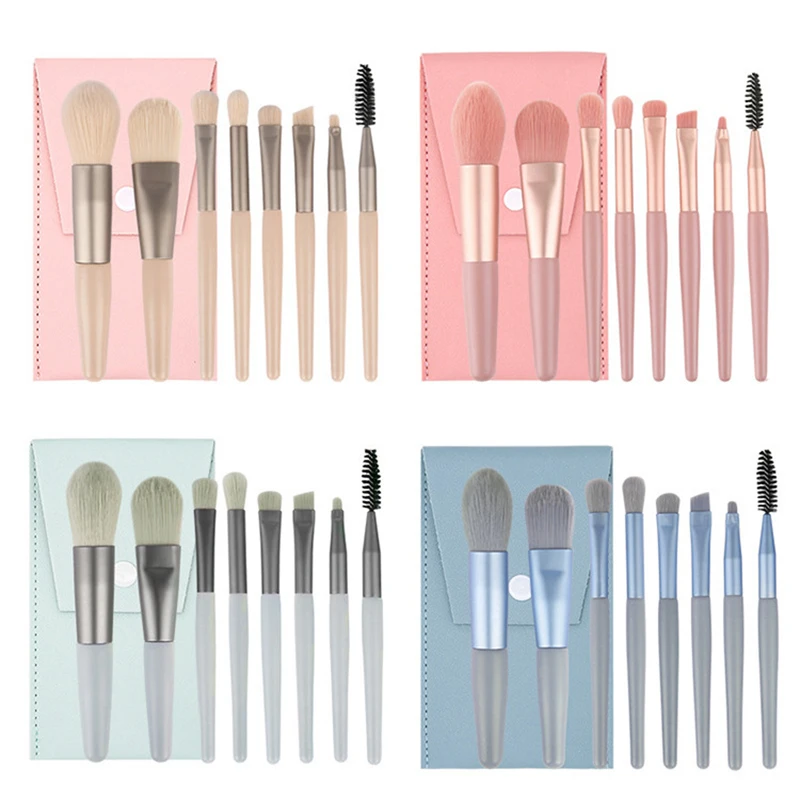 13/8Pcs Soft Fluffy Makeup Brushes Set for cosmetics Foundation Blush Powder Eyeshadow Kabuki Blending Makeup brush beauty Tools