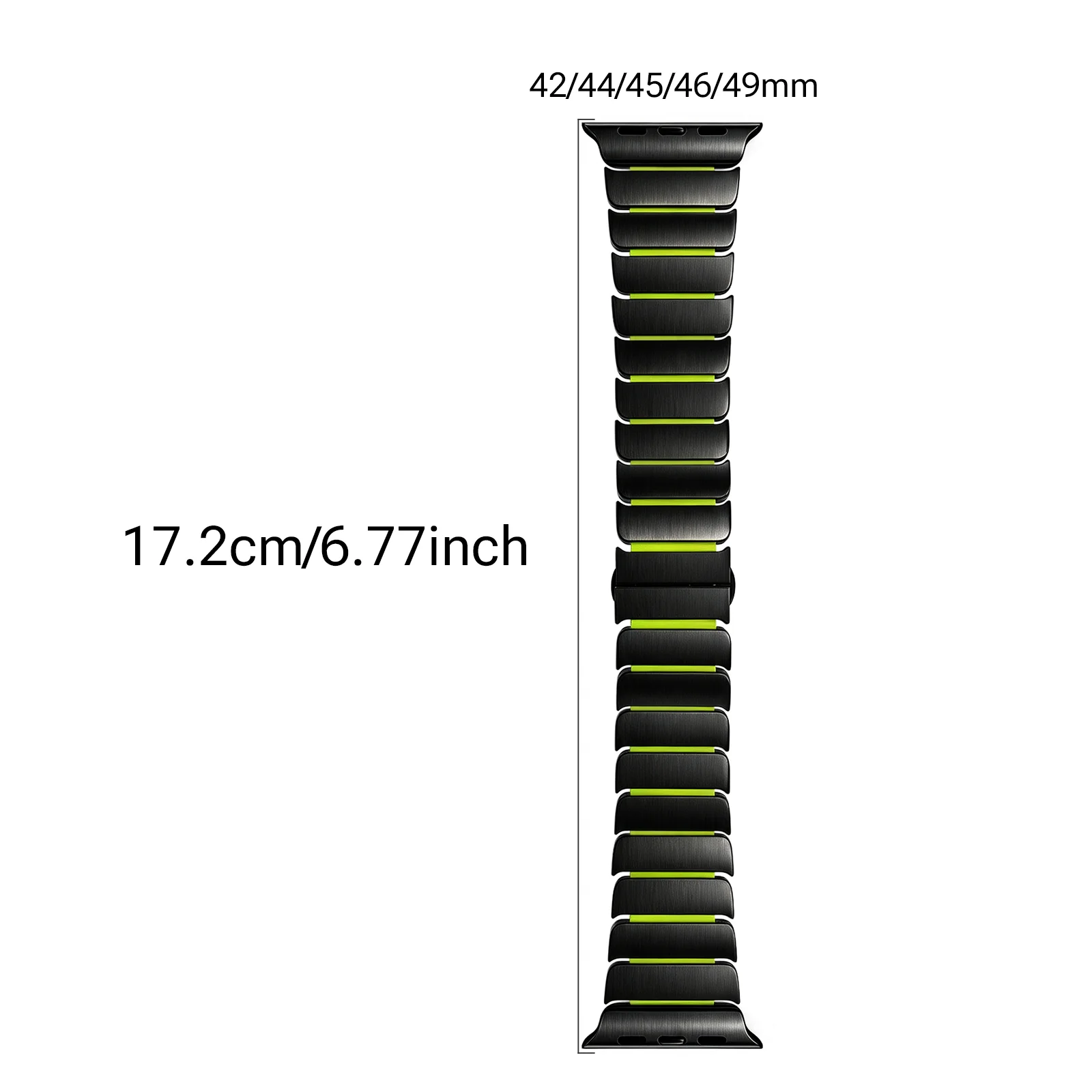 Titanium Silicone Strap For Apple Watch Ultra 3/2 49mm Series11 10 46mm Metal Band For Iwatch9 8 7 45mm 6 SE 5 4 44mm 3 2 1 42mm