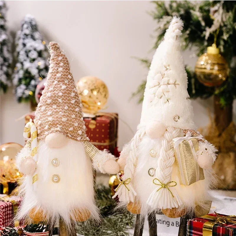 

Merry Christmas Cute Faceless Gnome Doll Christmas Kids Gift Navidad Natal Gift for New Year 2024 Christmas Party Decorations