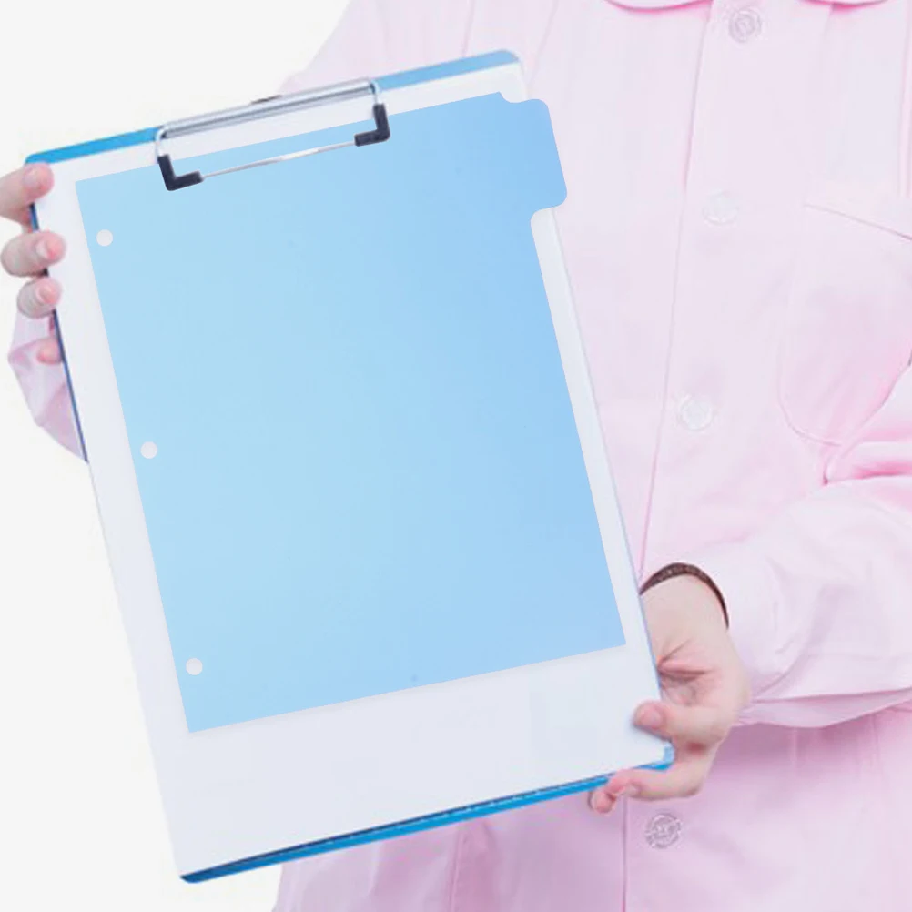 

10 Pcs Colored Index Dividers 3 Hole Punch Clear PP Material Notepad Dividers Notebook Separators Page ganizers Binder Tabs