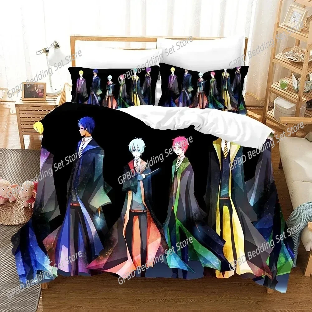 

Kurokos Basketball Comfortable Duvet Quilt Cover Pillowcase Bedding Set Children Bedroom Decoration Home Textile