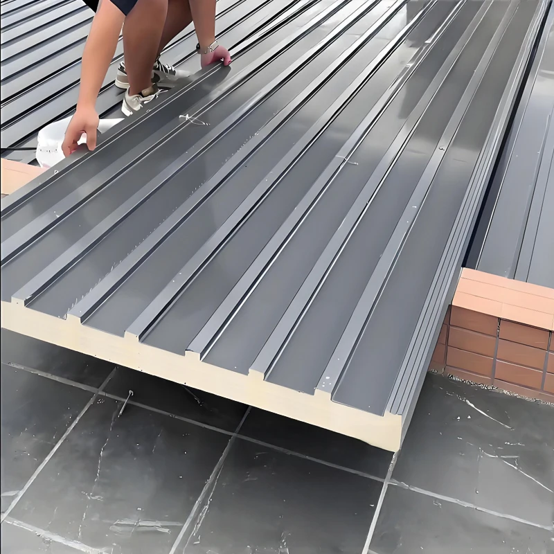 

Изолированная алюминиевая плитка Great Wall, крыши из алюминиевого сплава, изолированная плитка с двухслойным навесом для солнечной комнаты