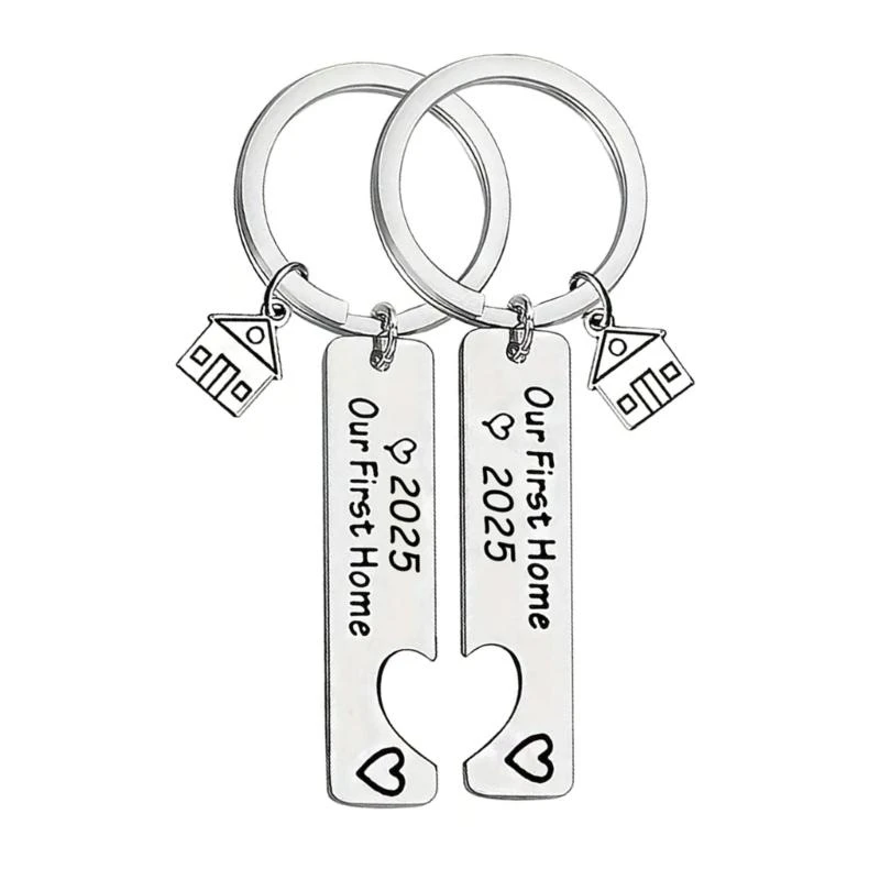 31BB Stylish 2025 New Home Keychain Crafted From Stainless Steel for Bags Keys Purse