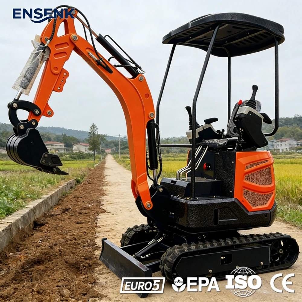 

1.8Ton mini excavator kubota engine Epa/Euro 5 Europe Multifunctional Construction kubota mini excavators mini digger excavator