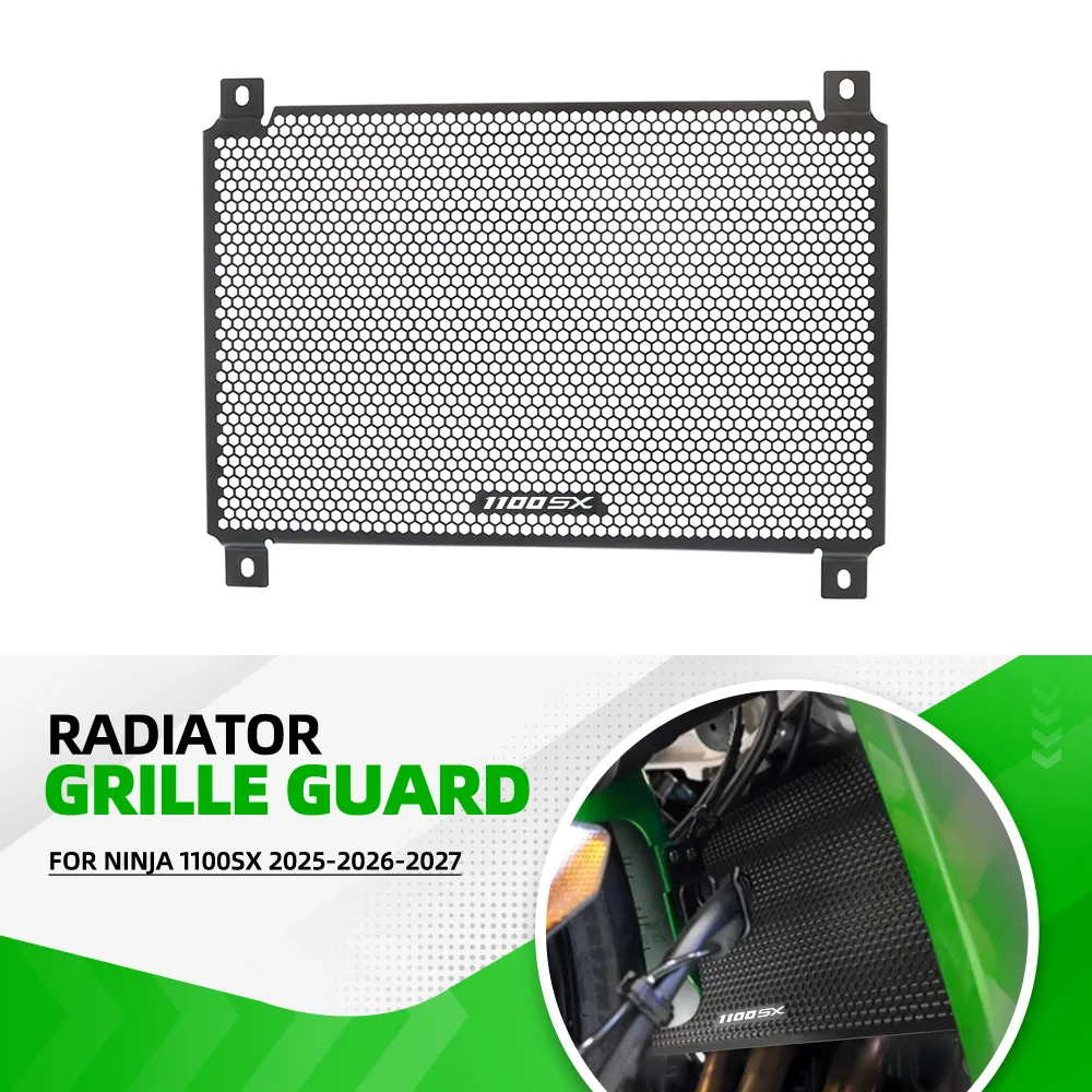 

For Kawasaki Ninja 1100SX 2025-2026-2027 Motorcycle Radiator Guard Grille Protector Cover Ninja 1000SX 2020-2021-2022-2023-2024