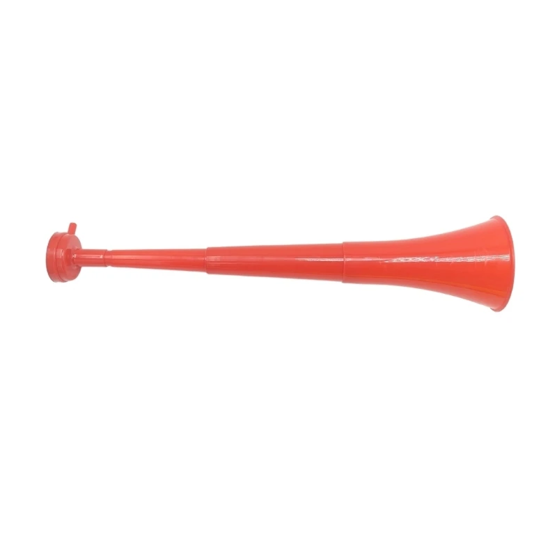 Telescoping Cheer Horn for Team Support and School Rallies, Three-Section Plastic Fan Horn for School Spirit Crowd Use