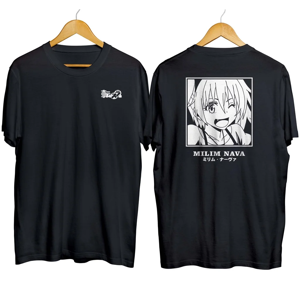 T-shirt distro anime MILIM NAVA - TENSEI SHITARA SLIME DATTA KEN 100% cotton combed 30s image 2