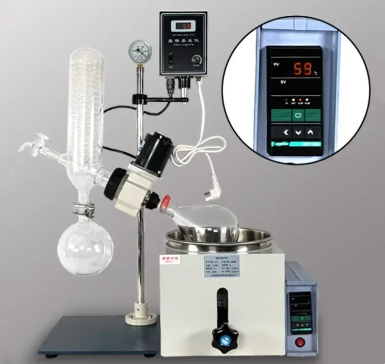 Rotary evaporator RE-301/501 Rotary evaporator RE-201D vacuum distillation purification crystallization 2L3L