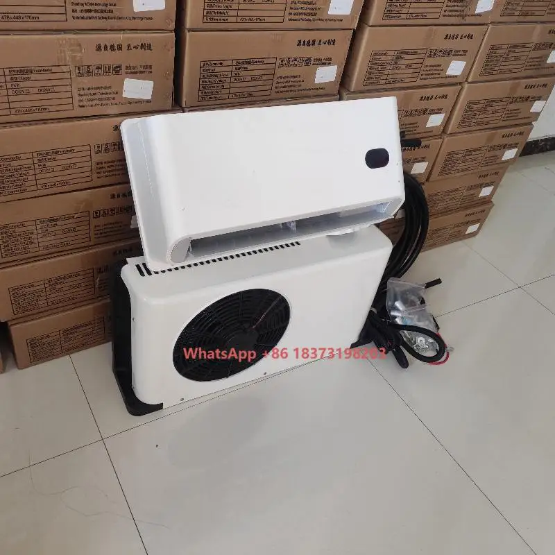 

Truck Parking Air Conditioner 12V Truck Cab 24V DC Parking Cooler Tractor Airconditioning