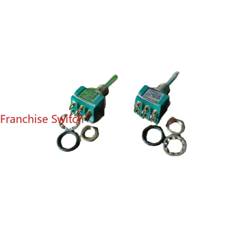 

MTE206P Button Switch DPDT Rocker 6-pin 3 Shift Toggle Gold-plated Pin