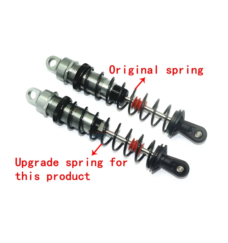 LOSI SUPER BAJA REY 2.0 1/6 Spring Steel Front and Rear Shocks Thickened Upgrade Shock Springs -Pair